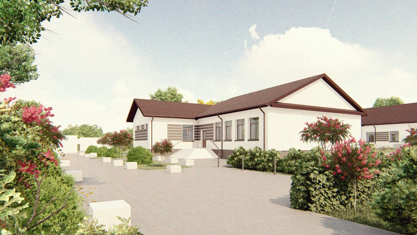 Modern house exterior