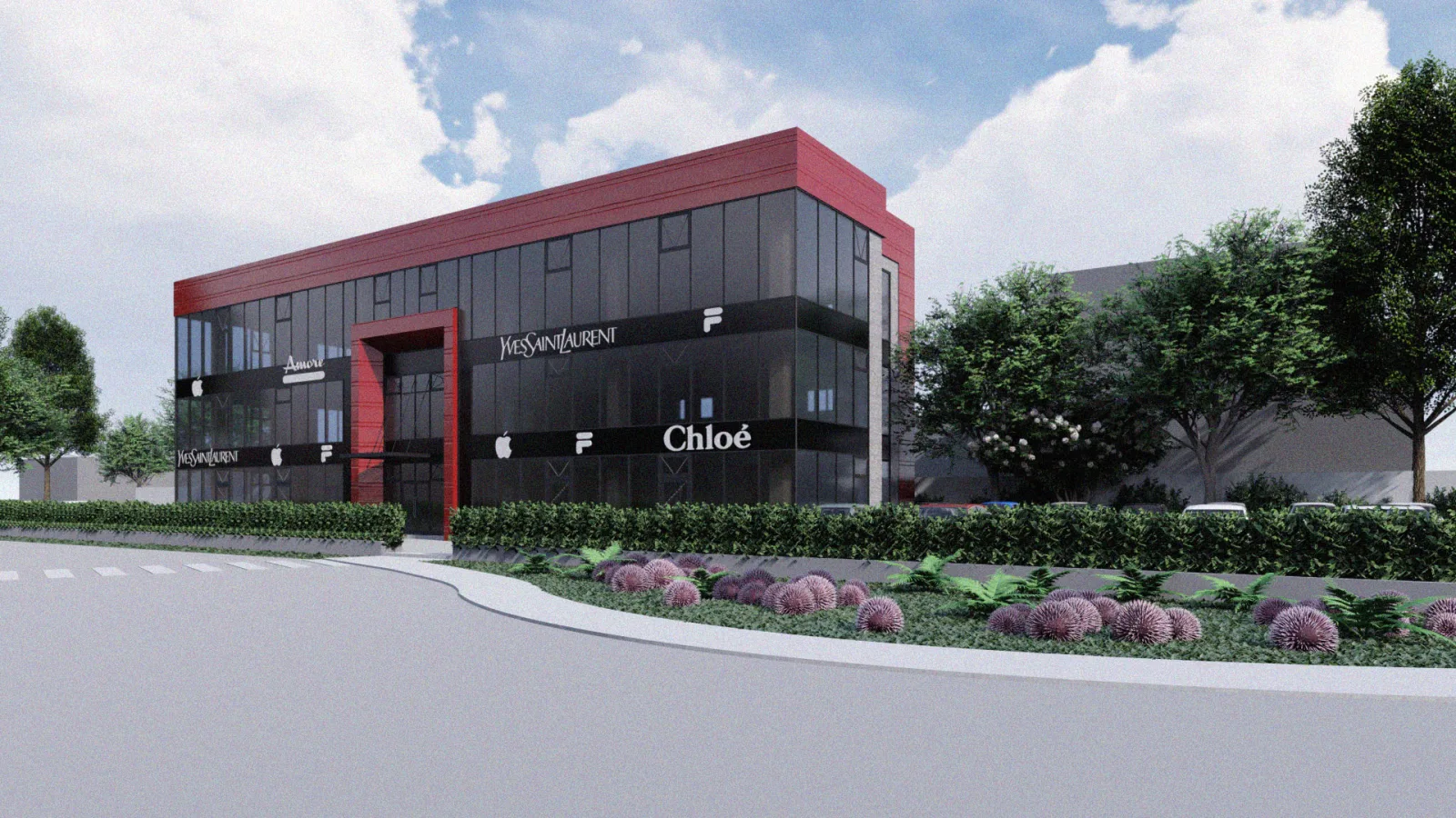 REÎNNOIRE FAȚADE CENTRU COMERCIAL, RĂDĂUȚI