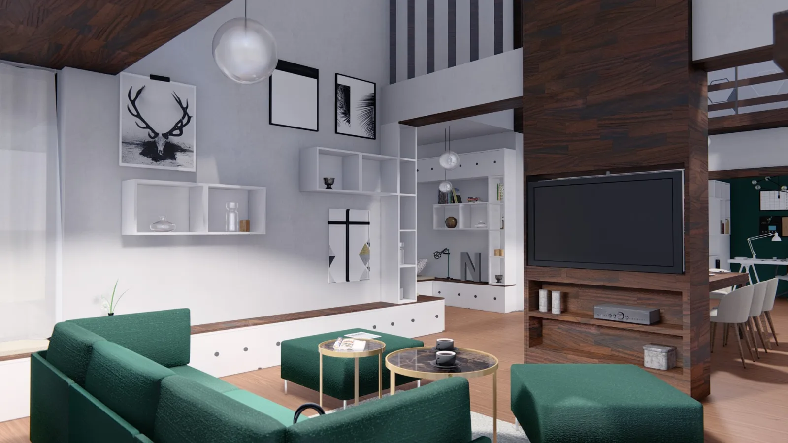 Modern house exterior