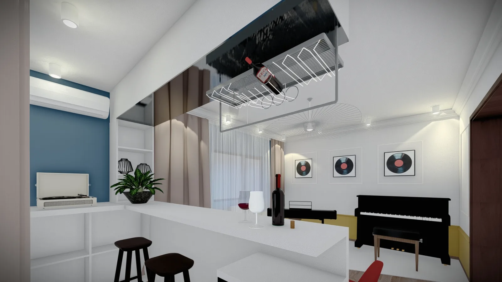 Modern house exterior