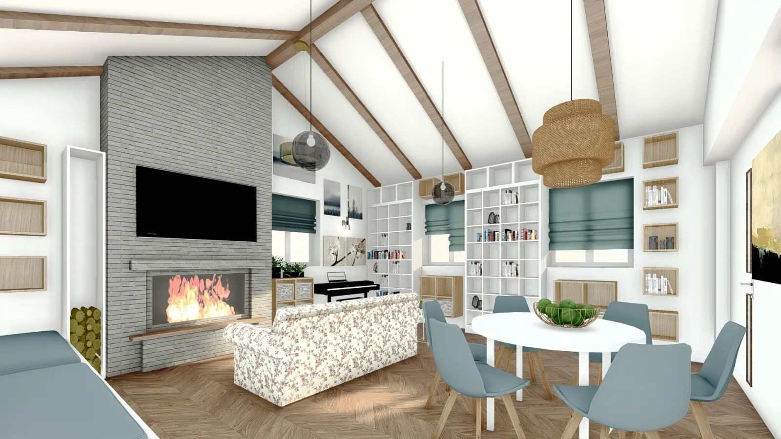 Modern house exterior