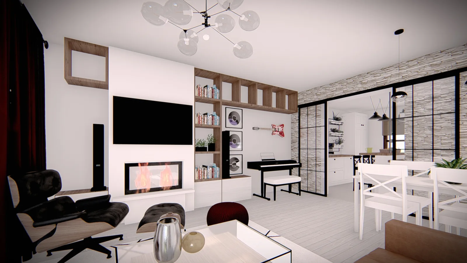 Modern house exterior