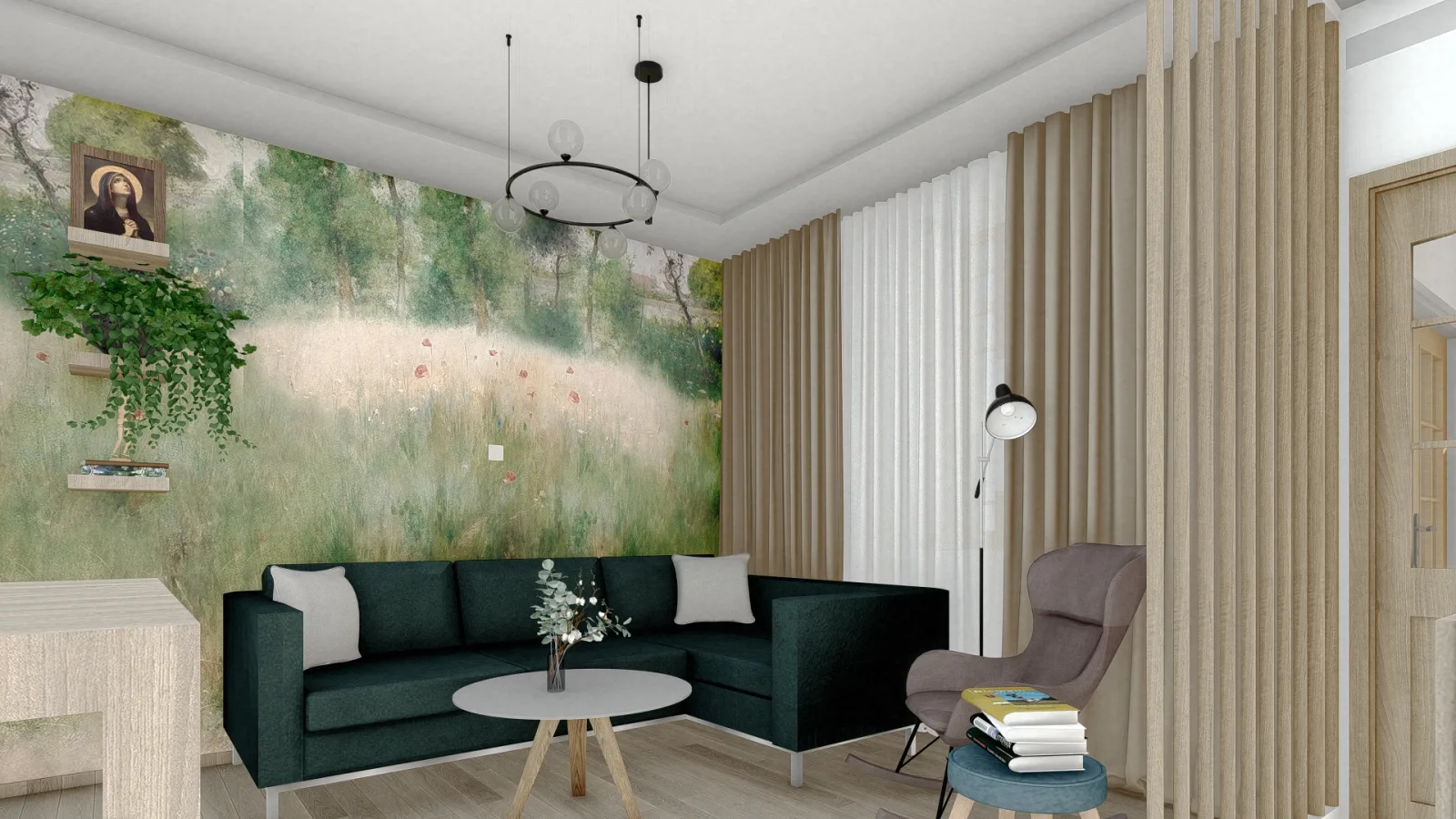 Modern house exterior