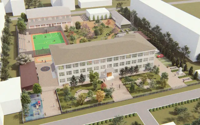 REMODELAREA CURȚII  ȘCOLII GIMNAZIALE NR. 10