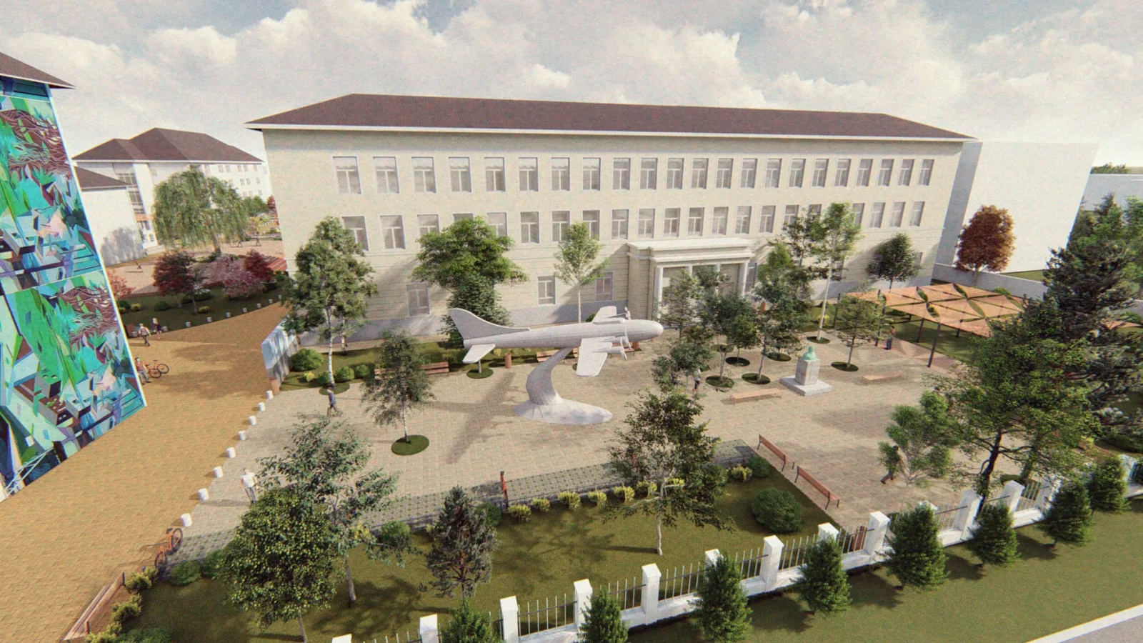 ÎN PAUZĂ LA COLEGIUL ANGHEL SALIGNY