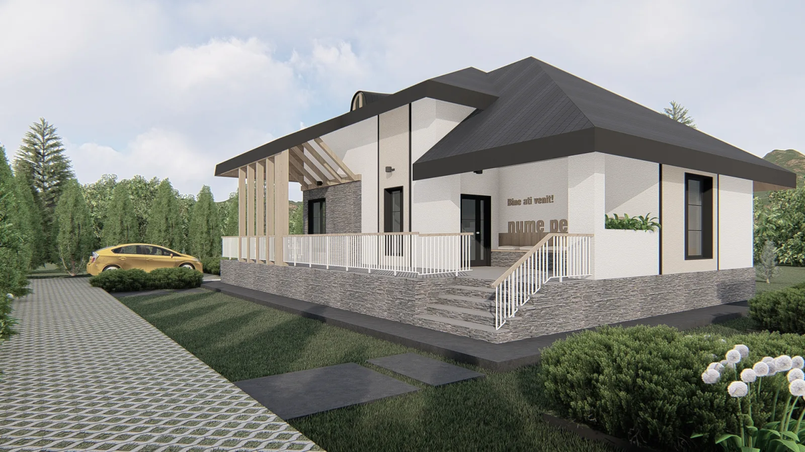 CABANE PRINTRE MUNȚI