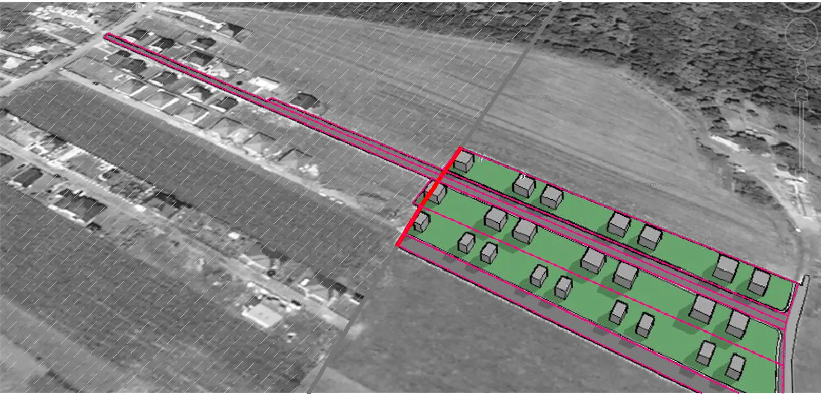 Modern house exterior